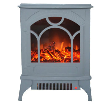 white mantel fireplace